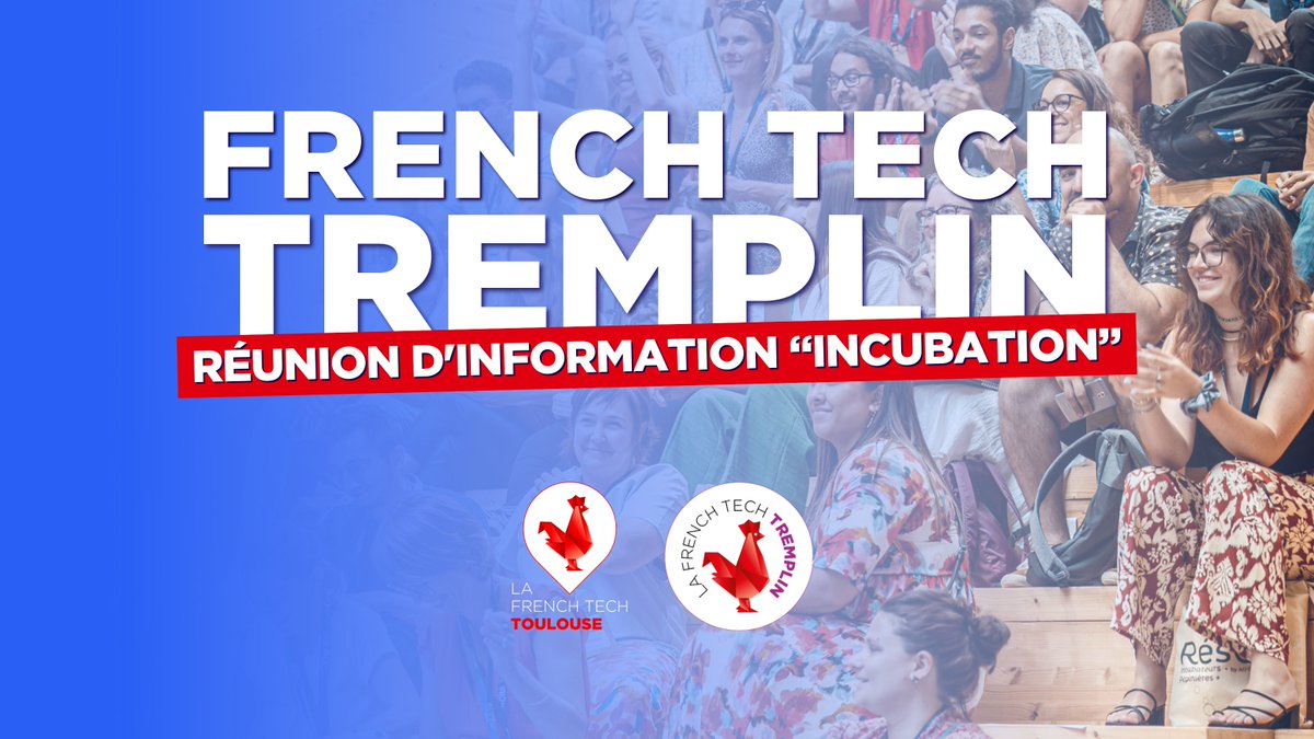 FrenchTech_Tlse's tweet photo. 🚀 La phase Incubation du programme #Tremplin est de retour ! Entrepreneurs, vous souhaitez accélérer le développement de votre startup ?

🤔 Rejoignez-nous le lundi 22/04 à 14h pour en savoir plus sur le programme et nous poser toutes vos questions.

✍️ https://t.co/3krpEI0usq https://t.co/t2KkHjG2MW