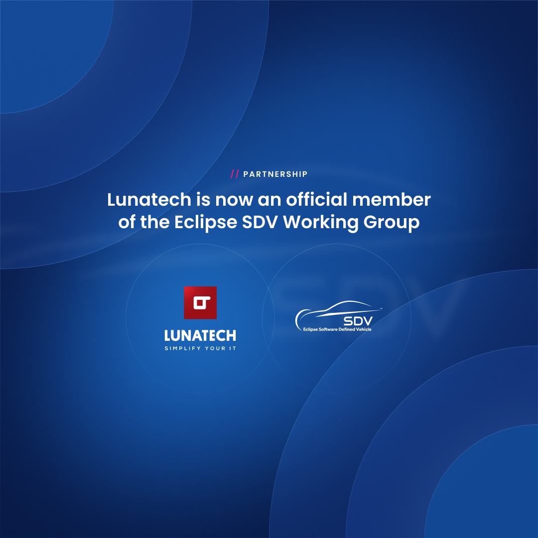 LunatechLabs's tweet photo. 🌐Breaking News:
We're excited to announce that Lunatech is now an official member of the Eclipse Software Defined Vehicle Working Group. 
This partnership marks a significant step forward in shaping the future of software-defined vehicles🚗💻
#Lunatech #SoftwareDefinedVehicle https://t.co/HlmB4XhNkj