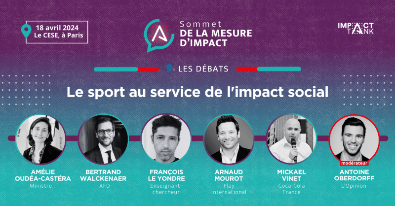 AFD_France's tweet photo. #SMI2024 | ⚽2ème édition du Sommet de la mesure d’impact !

📆Rendez-vous le 18 avril à 15h45 pour participer à la séance plénière sur la thématique suivante : le #sport au service de l’impact social.

👉Inscriptions gratuites ici : https://t.co/yzFU0miXB3 https://t.co/BJ670iEaZY