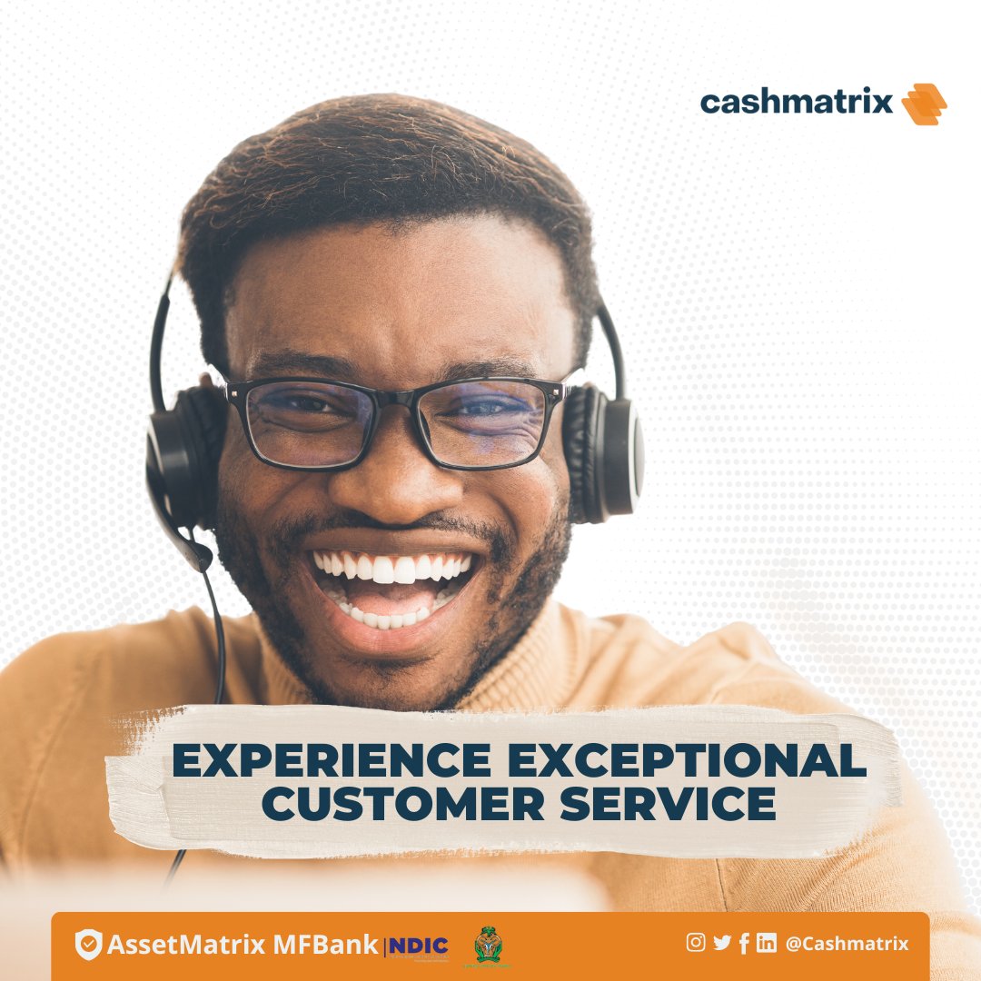 When it comes to customer service, Cashmatrix goes above and beyond! Seamless service at its finest! 
#DoItAllWithcashmatrix #CashmatrixApp
