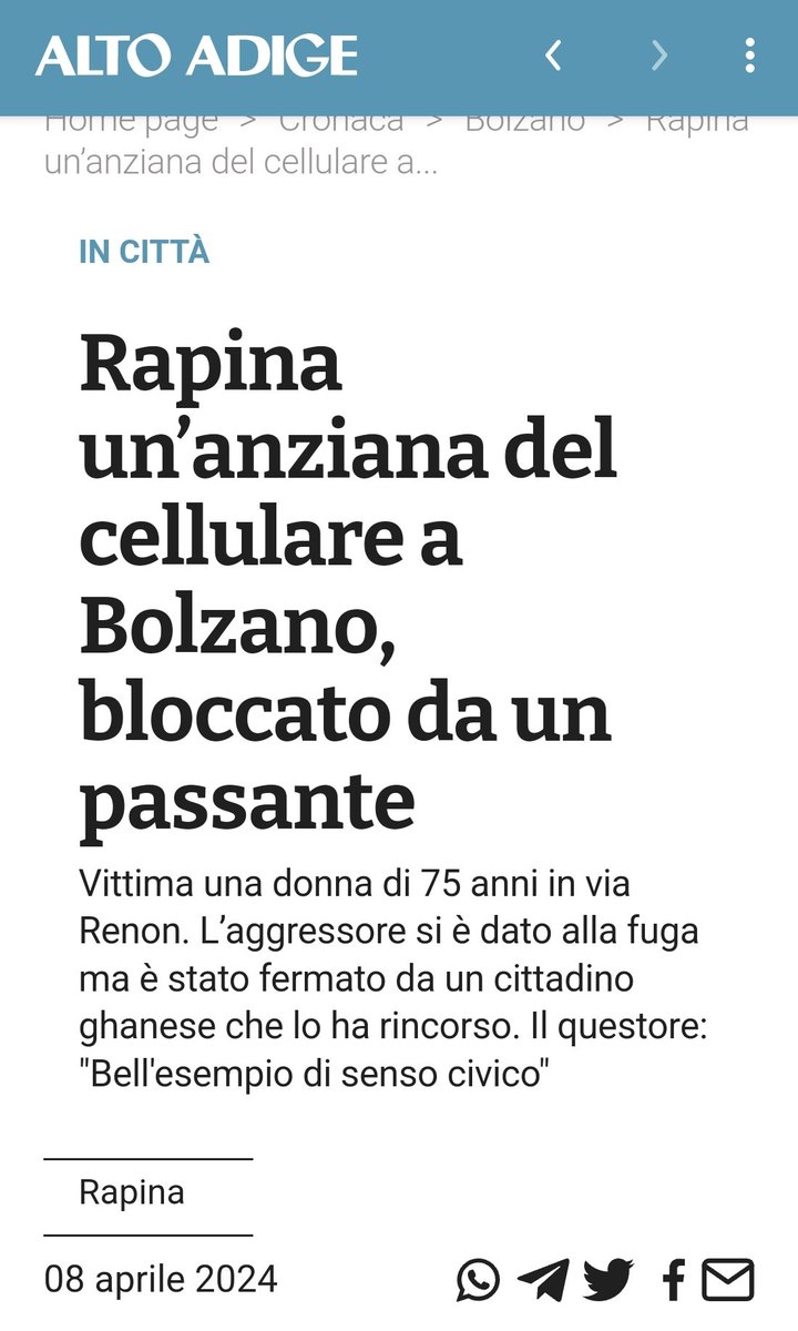 Niente, volevo rovinare l'inizio di settimana a qualche sovranista.
#razzismo
#xenofobia