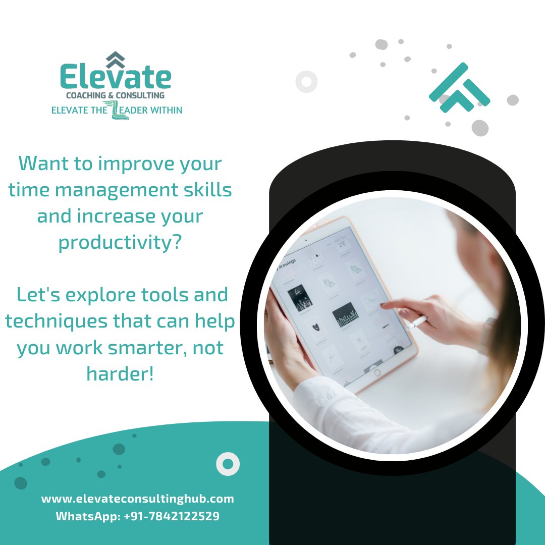 Want to improve your time management skills and increase your productivity? Explore tools and techniques with me that can help you work smarter!

#TimeManagement #productivity #SmarterEveryday #elevateconsultinghub #elevateyourself #ShaziaParveen