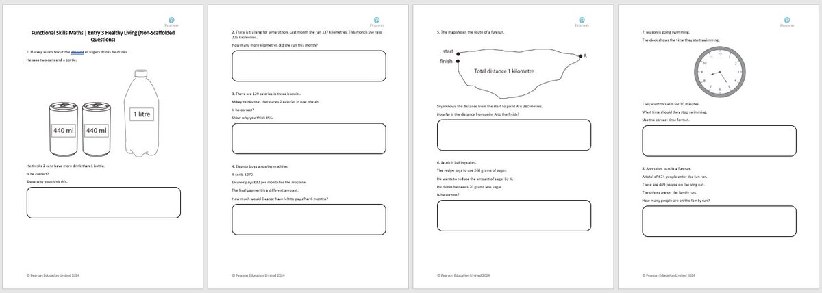 jonchristophe's tweet image. Coming soon, an Entry 3 #FunctionalSkills #Multiply maths handout on Healthy Living.

#FEmaths
#Pearson
