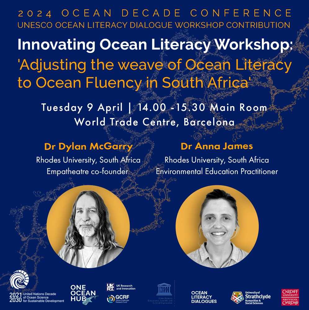 With the UNESCO Ocean Literacy Dialogues, the Hub will co-create additional ways for the Decade conference attendees to engage with the #ocean. Join these sessions this week at the World Trade Centre 🇪🇸 tinyurl.com/3p8dppx4 @IocUnesco @UNOceanDecade #oceandecade #oceandecade24