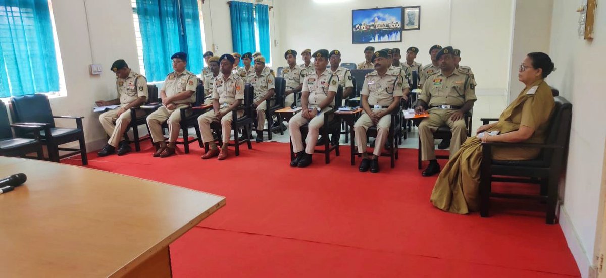 Opening address of 03 days course on Mob Control and Law &amp; order at PTA on 08/04/2024