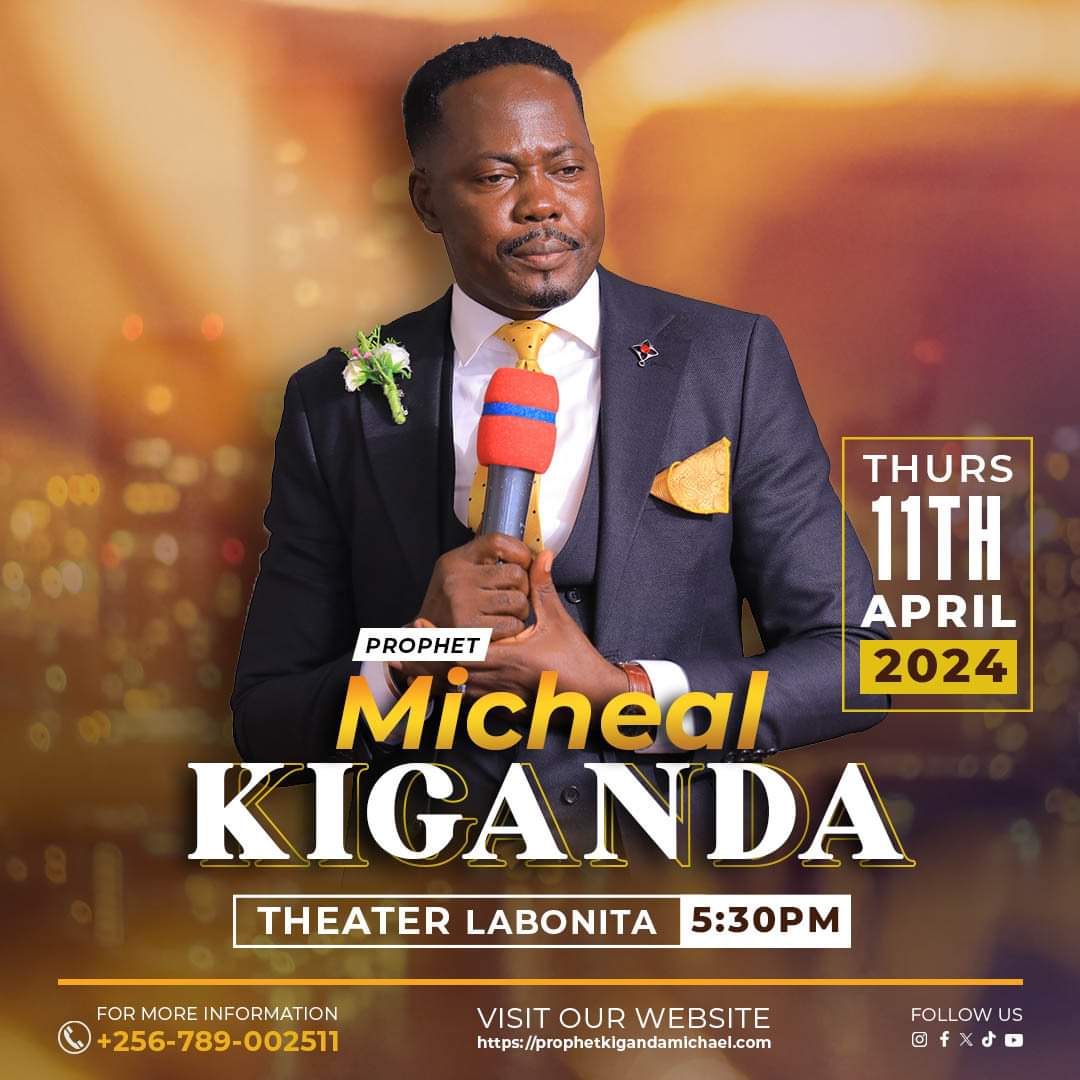 prophetkiganda's tweet image. God-himself awaits! Bring your heart, bring a friend, and let's experience the joy of being in the Lord's presence together this Thursday April 11 5.30pm at Theatre LaBonita
FOR INQUIRIES CALL/WHATSAPP: +256789002511
#ProphetMichaelKiganda 
#FYP 
#fypシ 
#Kampala