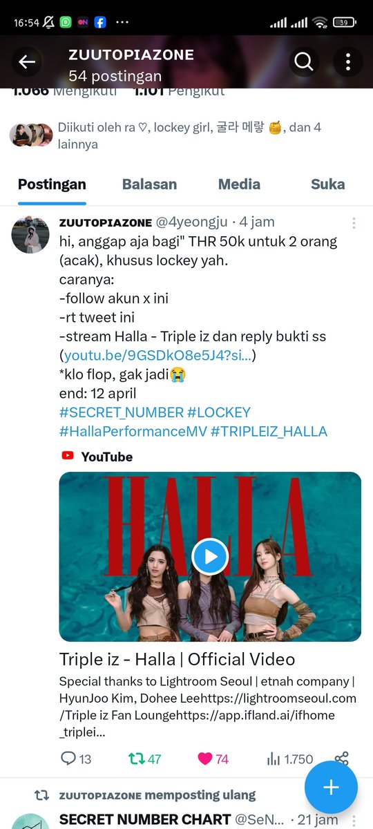 juubaedah's tweet photo. @4yeongju Done🔥
#SECRET_NUMBER #LOCKEY #HallaPerformanceMV #TRIPLEIZ_HALLA https://t.co/BZP7JEHSLD