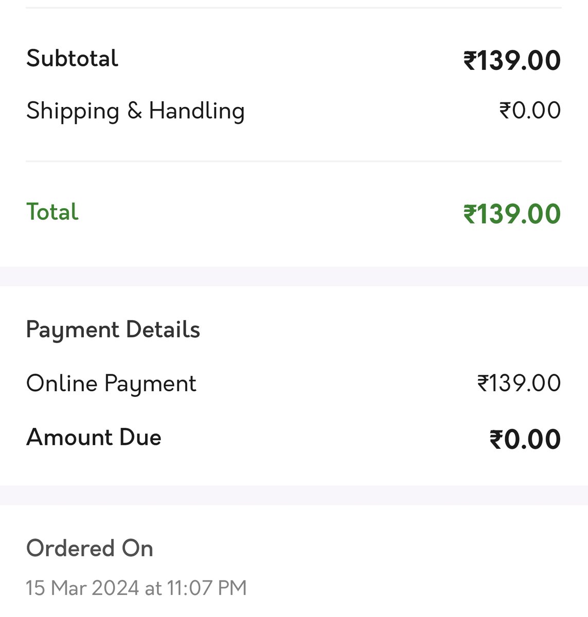 ppbharath's tweet photo. @myfreshtohome recently i see that you are adding gst to the final bill as a seperate section. But previously i see that your product price is including the GST. This is like hiking price without letting the customer know. https://t.co/pa7r3PYKqv