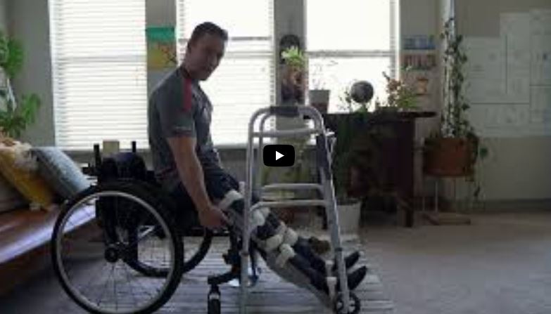 For those who are interested in using leg braces, here is a helpful video and how to stand up using them #legbraces #spinalcordinjury spinalpedia.com/community/vide…