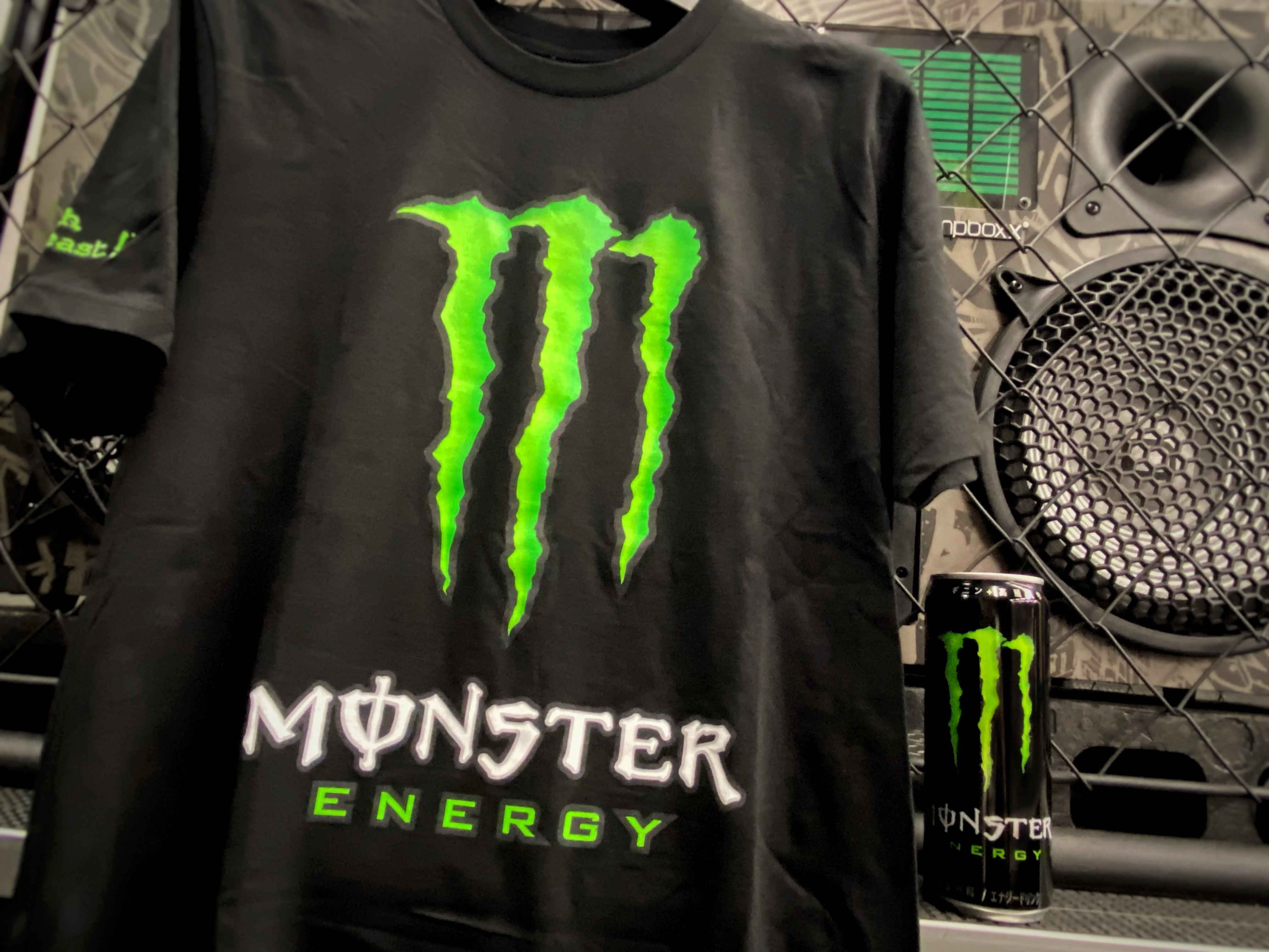 モンスターエナジーTシャツ X-LARGE×Hi-STANDARD×モンスターエナジー T