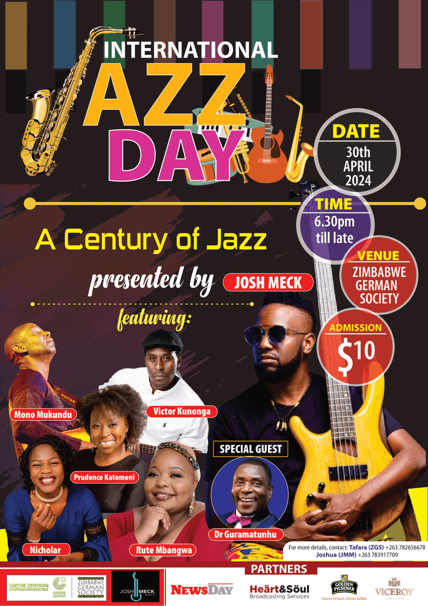 Calling all jazz lovers! Join us on 30th April 2024, to celebrate International Jazz Day with live music, good vibes, and a refreshing Golden Pilsener. This International Jazz Day, the only improv we're interested in is on the stage! #GoldenPilsener #InternationalJazzDay