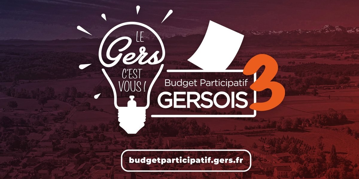 [L'HEURE DES VOTES 🚀]

Les citoyen·nes du Département du Gers peuvent voter pour leurs projets préférés dans le cadre de leur 3ème #BudgetParticipatif sur budgetparticipatif.gers.fr ! 

#civictech #demopart #démocratielocale #démocratieparticipative