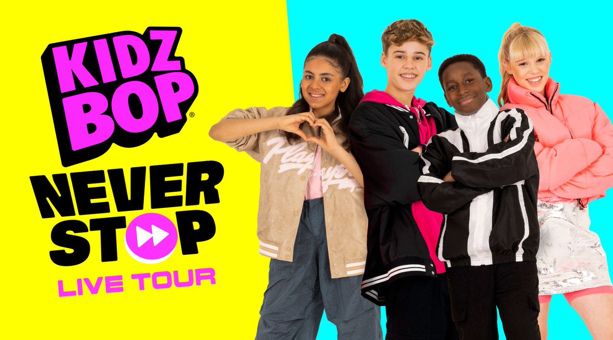 Today at Sheffield City Hall... KIDZ BOP Never Stop Live Tour 🕔 Times - zurl.co/Psk1 ✅ Security procedures 👉 zurl.co/kusy