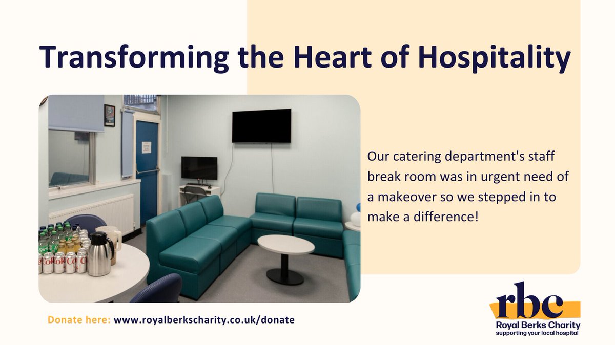 Our hardworking catering staff rely on this space for their essential breaks. Yet, it was falling short in providing the comfort they deserved. With your help, we transformed the space. A full refurb has uplifted their spirits and enhanced their productivity and morale!