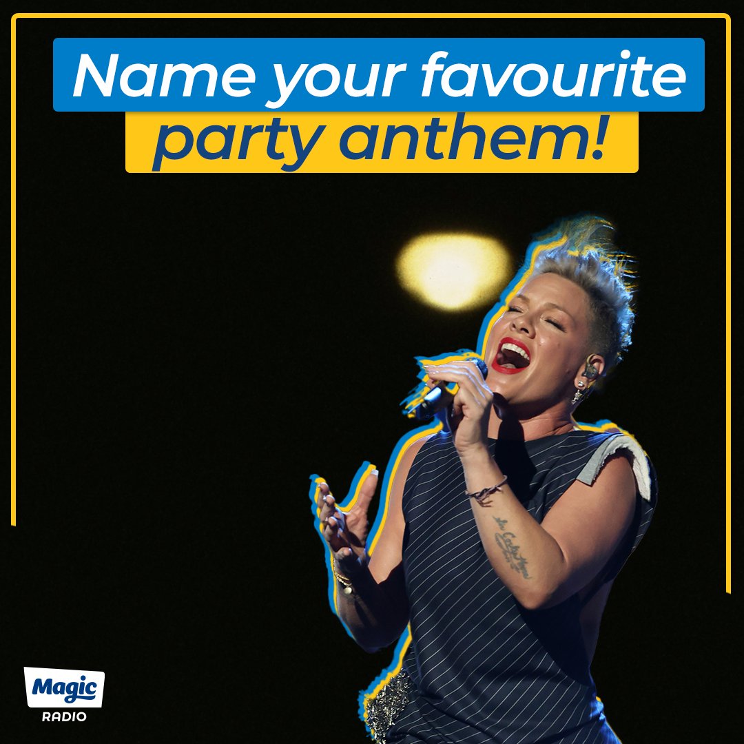 What gets you moving? 🕺💙 Name your party anthem! 🤩