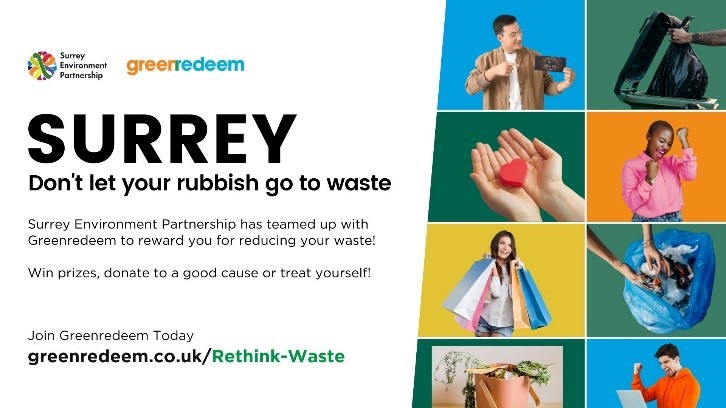 April showers bring May flowers – what better way to look after them than by being mindful of our waste? Win prizes or make a difference by supporting charities and spring into action by signing up now at 👉 greenredeem.co.uk/rethink-waste. 🌧️🌻 #Environment #RethinkWaste #Guildford