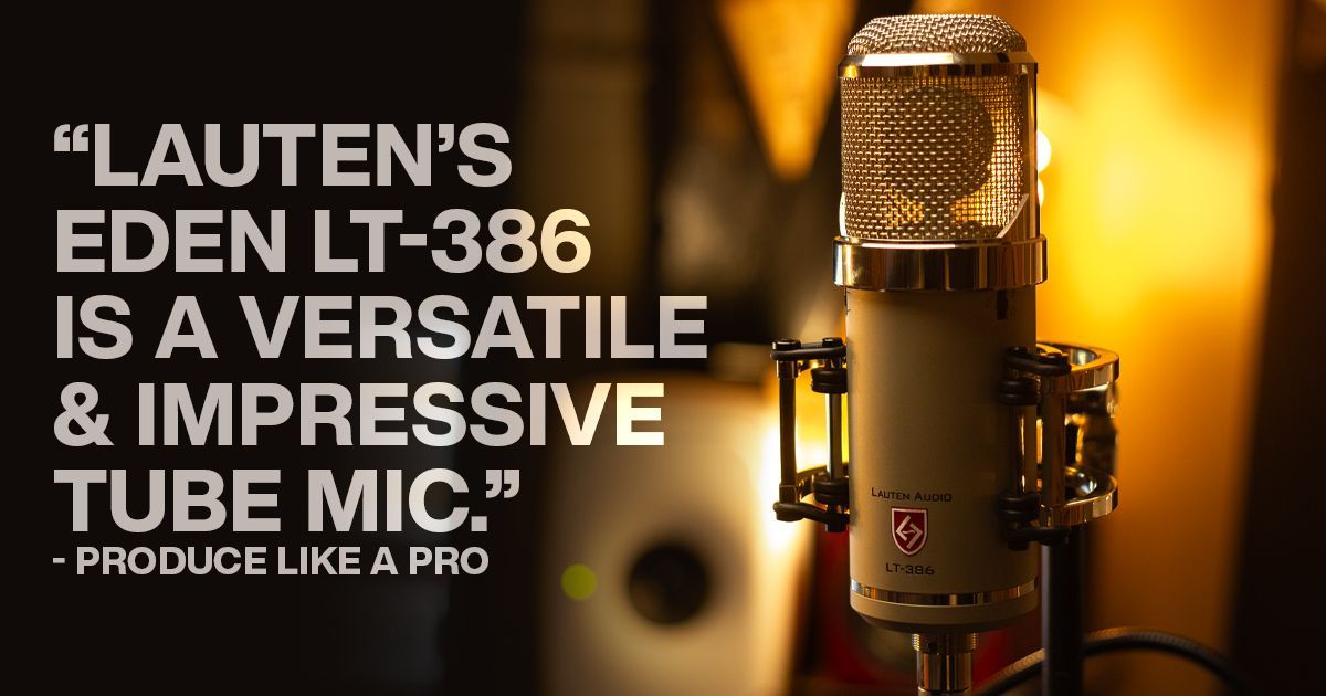 Synthax Audio UK (@synthaxaudiouk) on Twitter photo The Ultimate Vacuum Tube Mic? β
β
The <a href="/lautenaudio/">Lauten Audio</a> Eden LT-386 was recently put through its paces by Produce Like A Pro and it's safe to say, they found a whole lot they liked about it...β
β
Read the full review here π buff.ly/3VP2UuT The Ultimate Vacuum Tube Mic? β
β
The <a href="/lautenaudio/">Lauten Audio</a> Eden LT-386 was recently put through its paces by Produce Like A Pro and it's safe to say, they found a whole lot they liked about it...β
β
Read the full review here π buff.ly/3VP2UuT