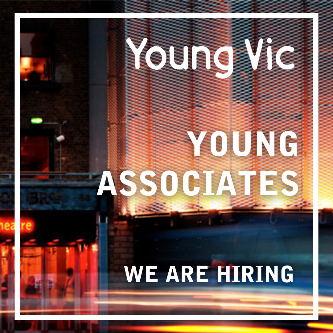 we're looking for three local young people to become our Young Associates @YVTakingPart with opportunities in: - Creators Program - Social Media and Digital Content - Taking Part apply by 10am on 22 April 🔗 youngvic.org/about-us/jobs/…