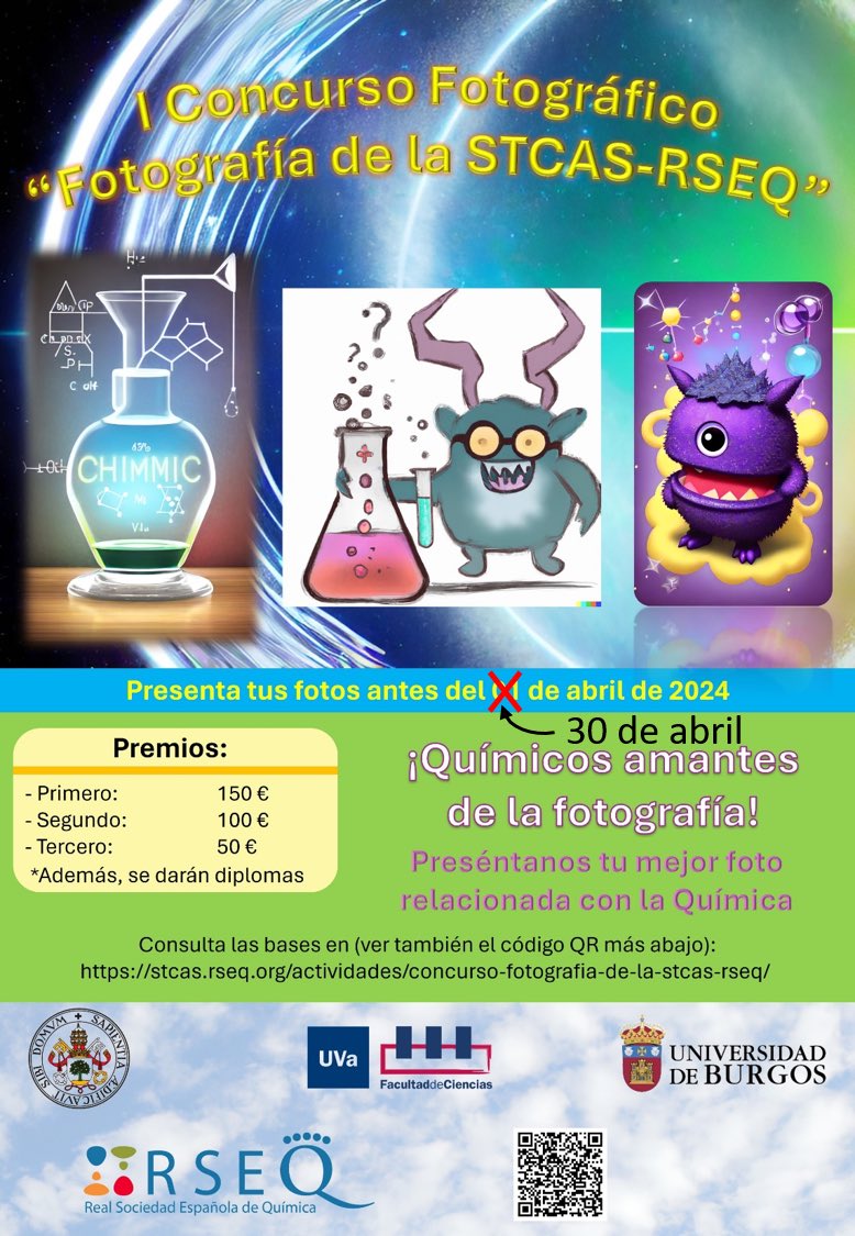 RSEQSTCAS's tweet photo. Para aquellos rezagados que se han quedado con ganas de participar en el concurso de fotografía, ampliamos el plazo hasta el 30 de abril. ¡Ahora ya no tenéis excusa 😜! https://t.co/aCynakEGcl