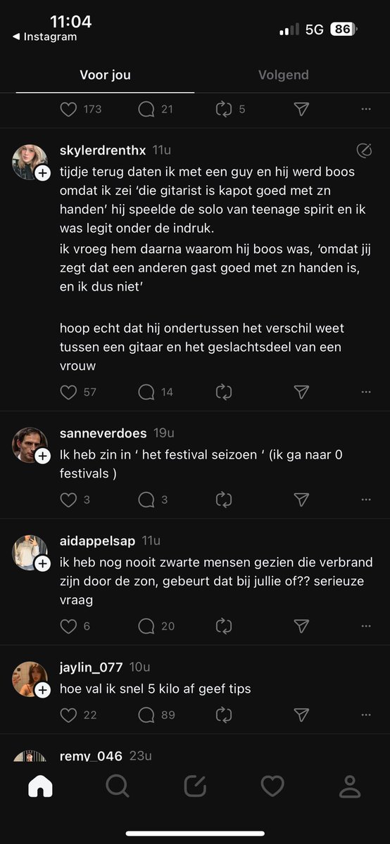 Even gekeken hoe het op Threads gaat