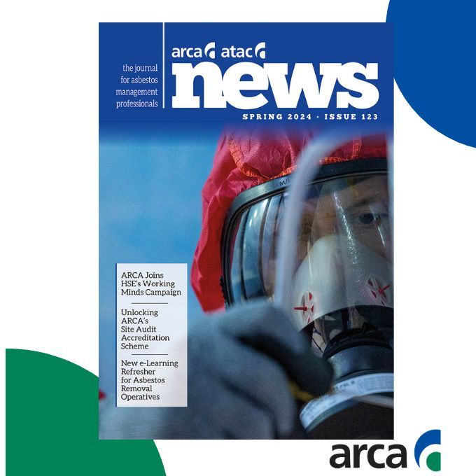 ARCA News magazine Spring 2024 is now online

Don't miss reading the latest issue of ARCA News, the journal for asbestos management professionals, available online here.

lnkd.in/e_XzJs5E