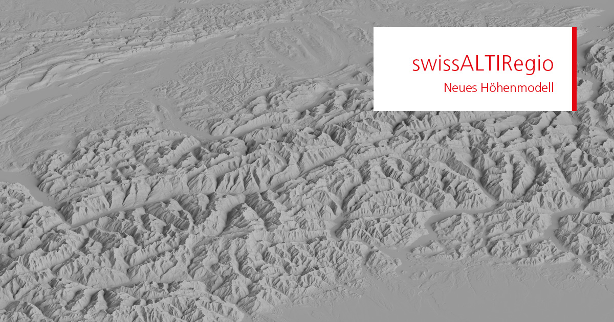 🆕Neues Höhenmodell: #swissALTIRegio Das kleinmassstäbliches Geländemodell ersetzt das #DHM25 und deckt die Schweiz und das grenznahe Ausland mit aktuellsten Höhendaten ab. Mehr dazu⤵️ swisstopo.admin.ch/de/hoehenmodel…