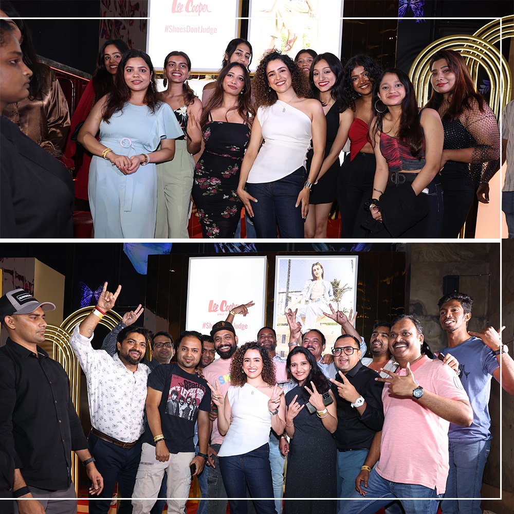 ConceptsLive's tweet photo. We successfully executed the highly anticipated Women footwear range for #leecooper ! 80+ influencers attended the event. From concept ideation to flawless execution, we've ensured every detail reflects the essence of of the theme #ShoesDontJudge  #agencylife #TheCnSExperience https://t.co/xQ8yVzktMX