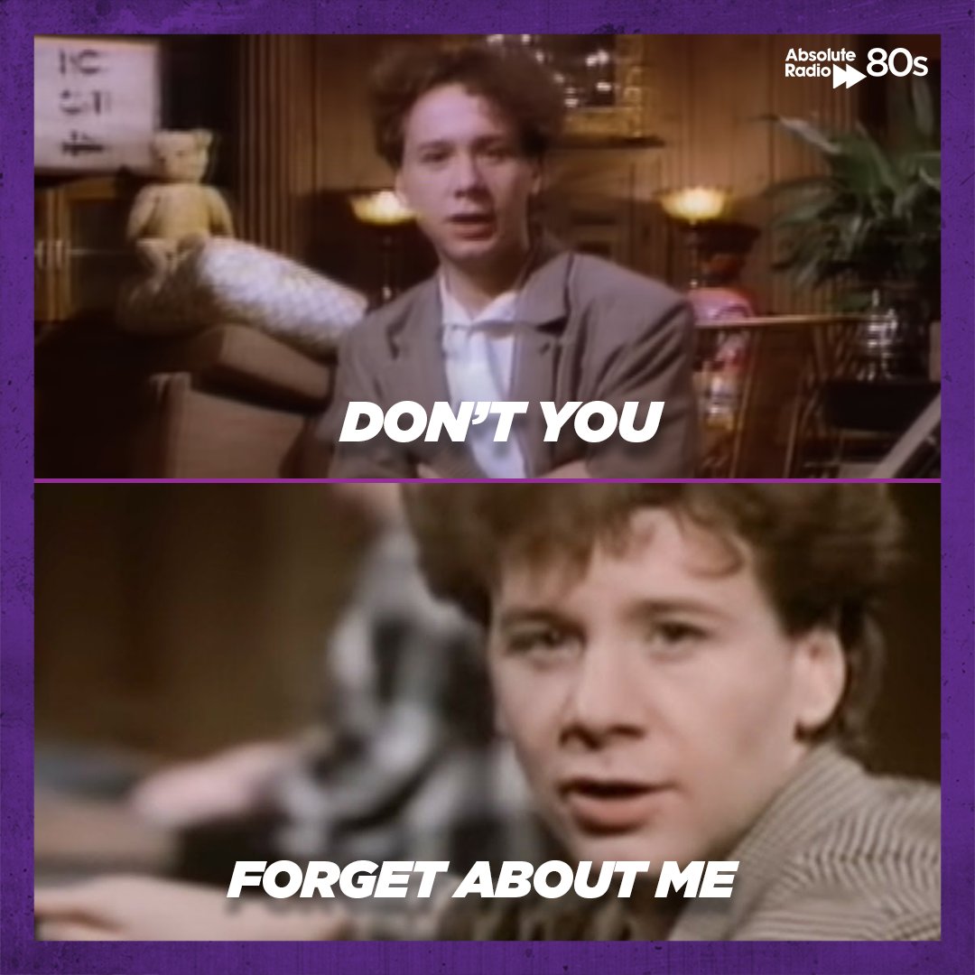 On this day in 1985, Simple Minds released 'Don't You (Forget About Me)' 💜