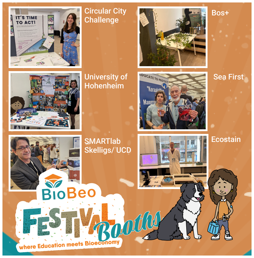 BioBeo_EU's tweet image. Did you manage to visit the excellent exhibitions at our festival❓ 
Here is a selection:
@CircularCityCh1 @Sea_First @BOS_plus @UniHohenheim