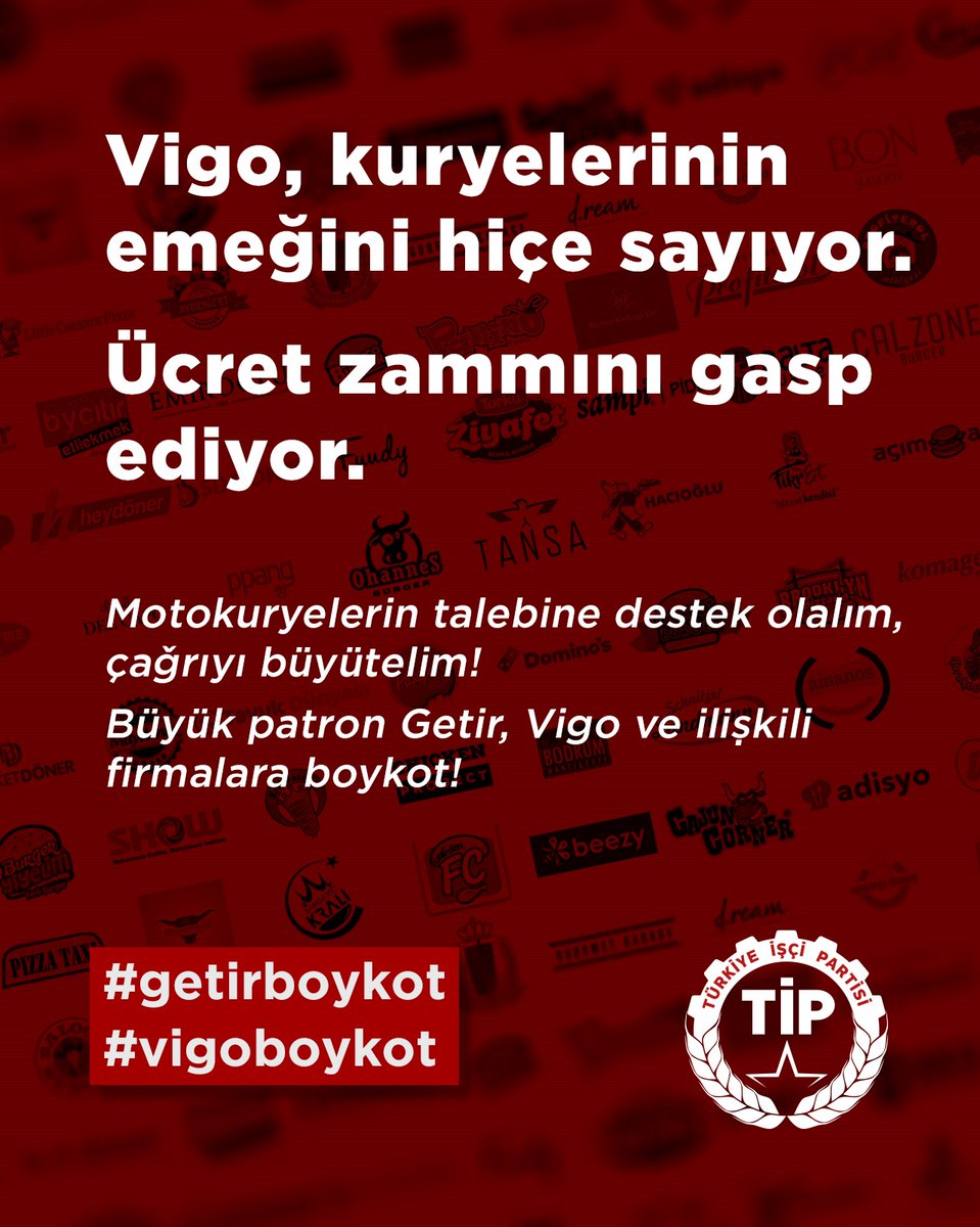 felideatigris's tweet image. Motokuryeler Vigo’da direniyor. Vigo’nun Beşiktaş’taki merkezin önünde toplandılar. Saatlik 85₺+paket başı 50₺ kazanırken, artık sadece paket başı 70₺’ye çalışmaları isteniyor. 
#getirboykot 
#vigoboykot
1/7