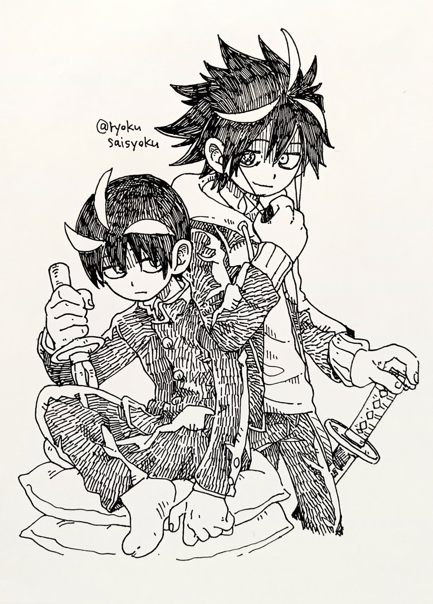 シライさん×2 #巻戻士 #運命の巻戻士
