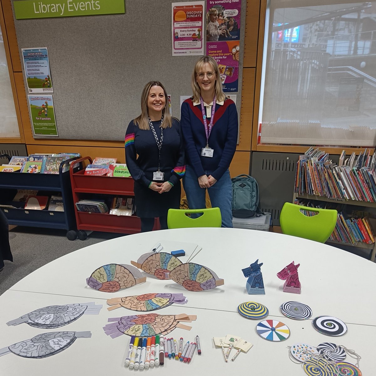 We're going to be at the Children's Library in the @MillenniumLib TOMORROW 10-3! Pop in, join us with some arts & crafts and discover more about the work we're doing and how you can get involved with your little one! #ResearchOpportunities #GetInvolved #DevelopmentalPsychology