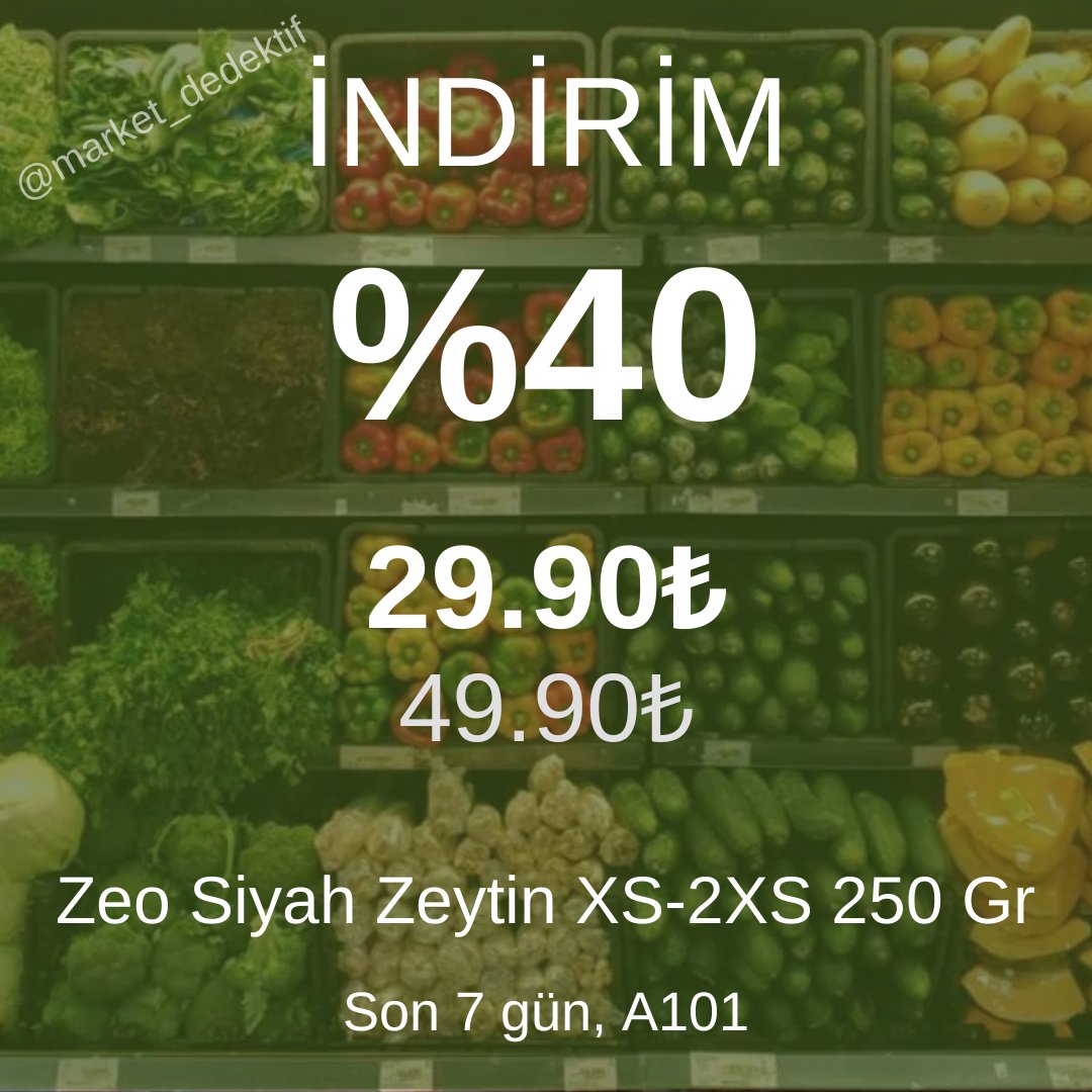 market_dedektif's tweet image. 🔥 İndirim Alarmı 🔥
✅1 Nisan - 7 Nisan arası en çok indirime giren ürünler✅
#GSvFB #Rezil #UzmanCavus #indirim