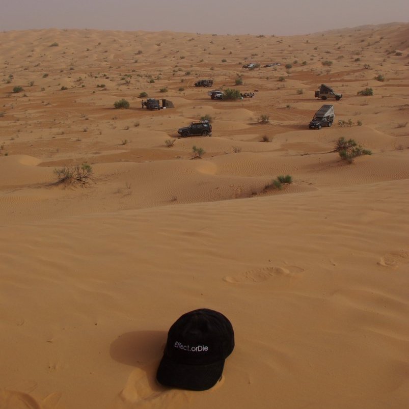 From Effect Days to the Sahara Desert, our Effect hat is on an adventure of its own! Thanks to one of our community members for sharing this stunning shot! 🙌