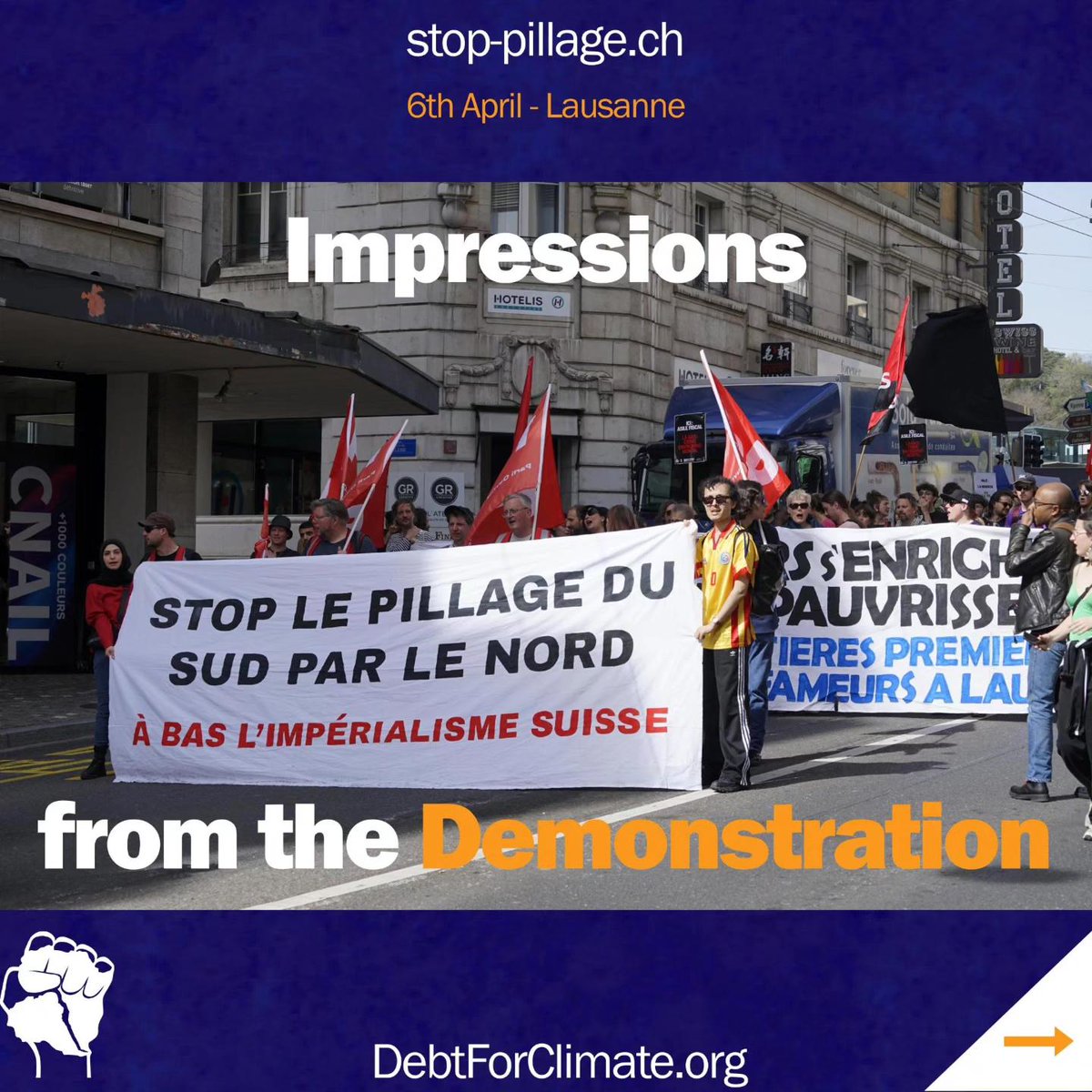 Debt for Climate Switzerland tweet media