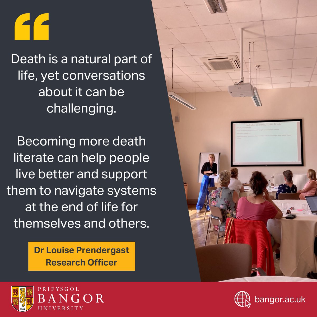 Bangor University tweet media