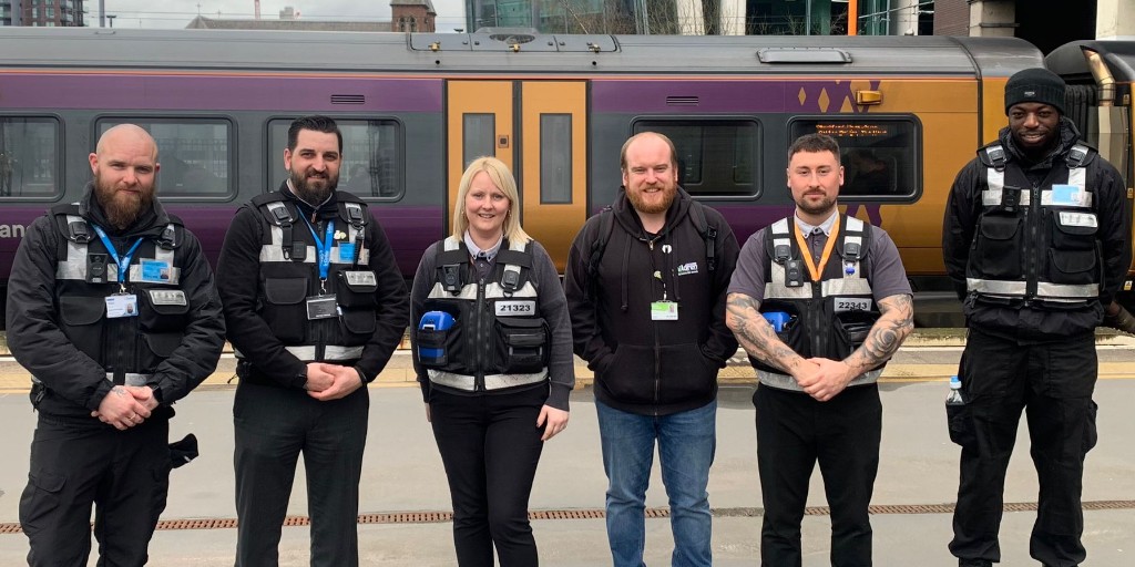 Thank you to @WestMidRailway for giving us a ride to remember with their Security Managers & Railway Safety Officers! We celebrated their successful completion of our Safeguarding Champions Training and discussed issues facing vulnerable people on the network. 💚 @carlislesupserv