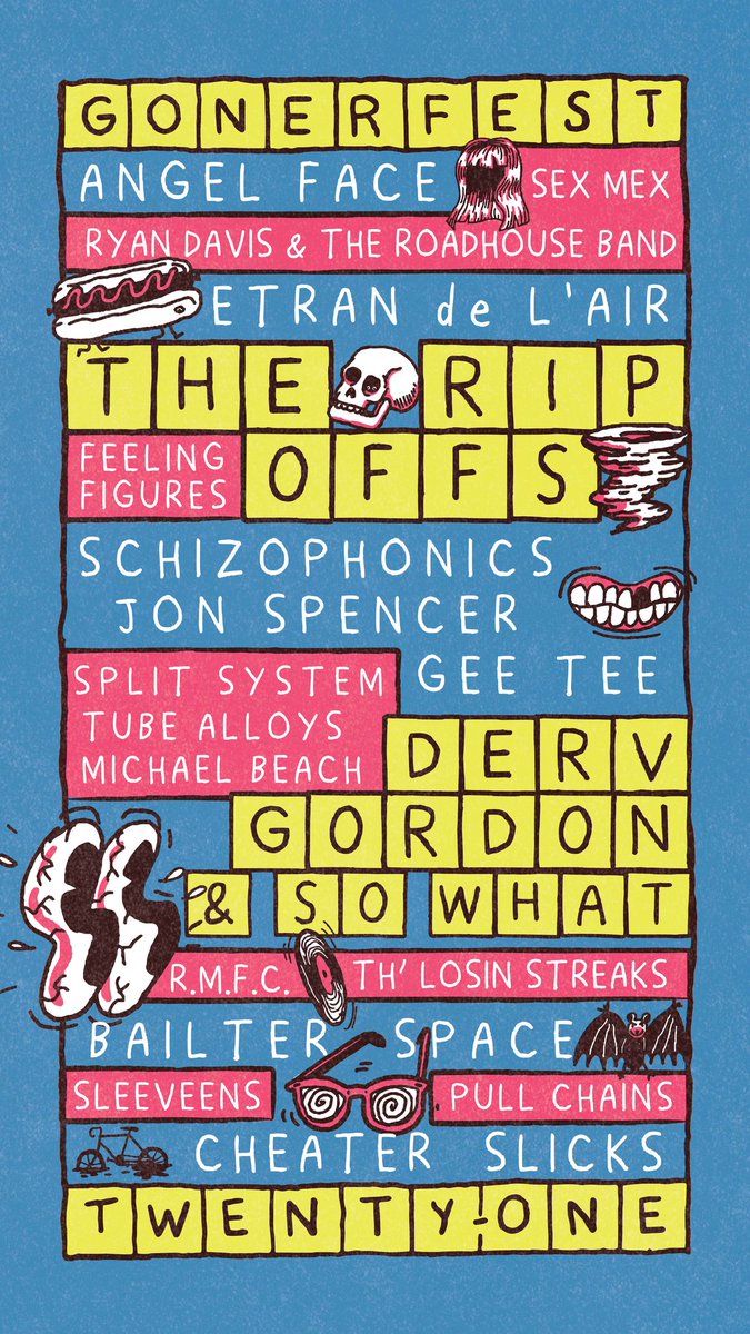 The Goners are bringing ANGEL FACE over from Japan in September! Yes! Fink & company will hit Memphis for GonerFest Twenty-One: 26-29 September — dig this lineup and grab your tickets! We hope to see you there. #gonerfest21 #angelfaceband #gonerfest2024