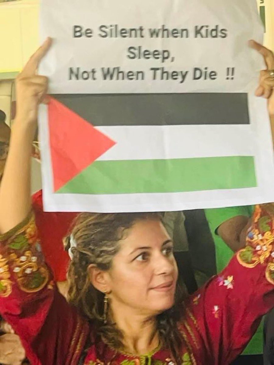 Is she correct? 🇵🇸