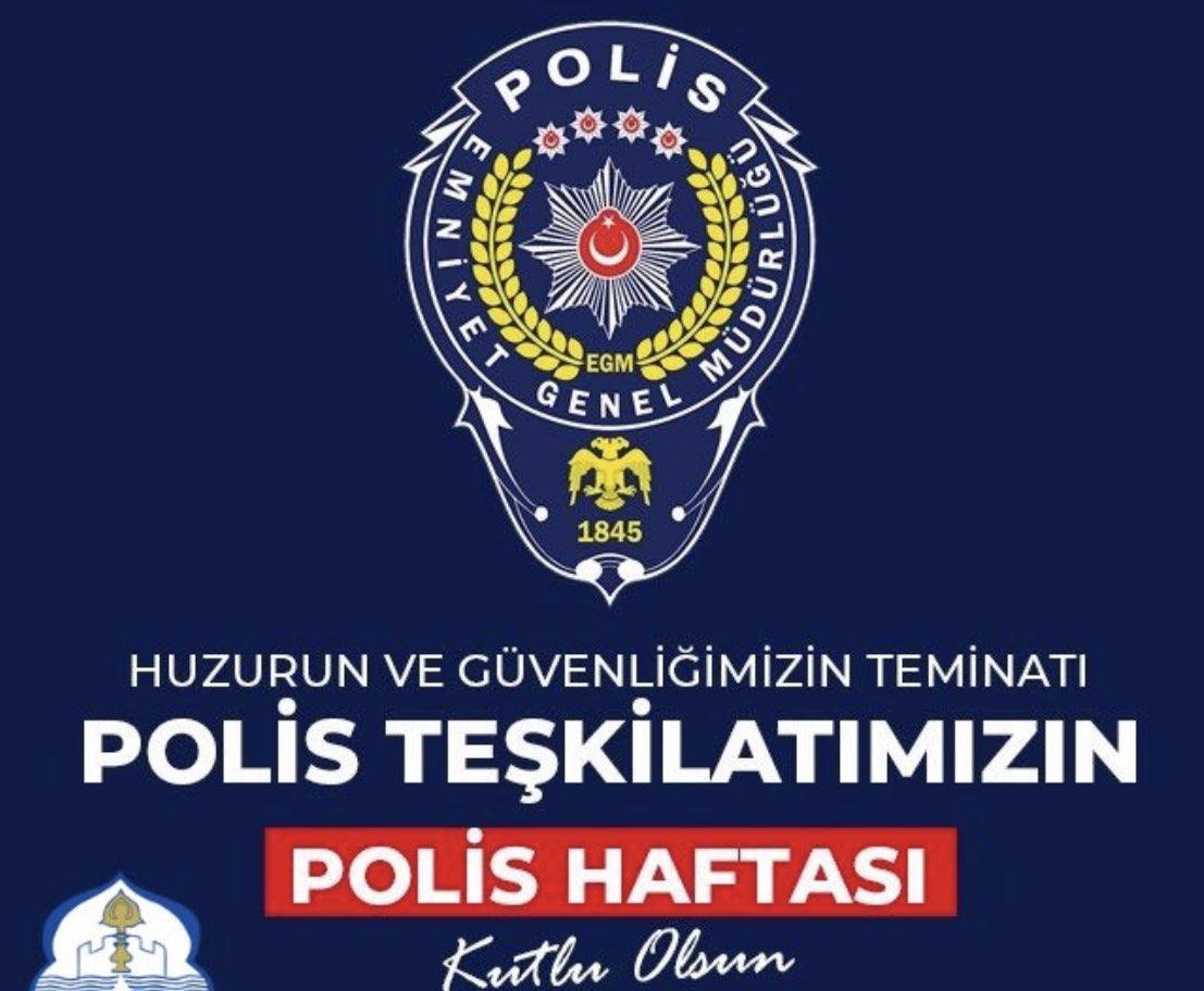 #TürkPolisTeşkilatı179Yaşında 🇹🇷 Huzur ve güvenliğimiz için 179 yıldır her koşulda özveriyle, kararlılıkla görev yapan polis teşkilatımızın kuruluş yıldönümünü ve #PolisHaftası’nı kutluyorum. Kahraman Şehitlerimizi rahmetle, Gazilerimizi şükranla anıyorum.