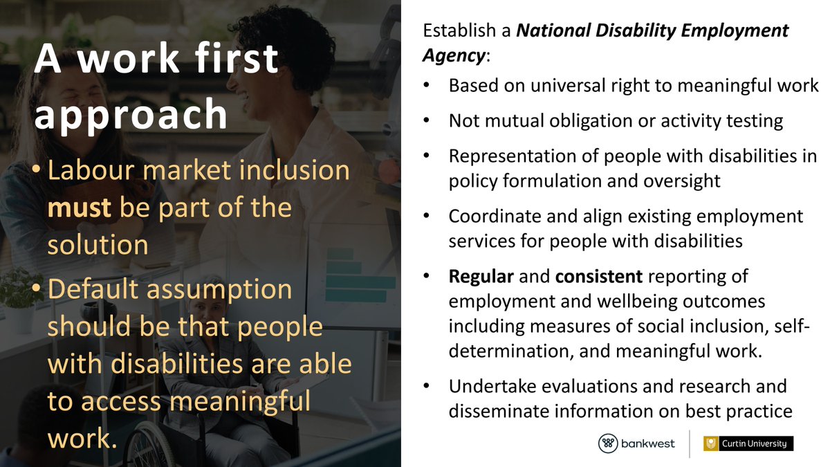 Our latest research unpacks innovative solutions for a more inclusive Australian workforce. The key takeaway? A National Disability Employment Agency could be a game-changer. Discover more in the full report or jump to page 109 for policy insights! 👉bit.ly/BCECEmployment…