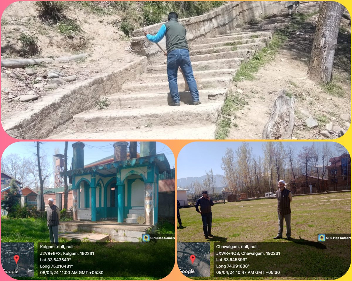 All the Eid gahs with in the Town limits of Town Kulgam have been cleaned all the necessary arrangements have been made chief Executive officer personally visit all EIdgahs The intizamiya and the residents appriciatd the work of Municipal Council Kulgam @DcKulgam @DULBKASHMIR