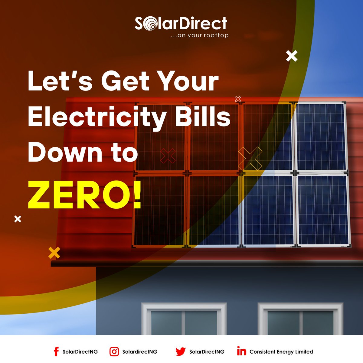 🌞 Happy New Week from SolarDirect! ☀️ Did you know? With a solar system, you can reduce your energy bills to zero, thanks to the sun's free and abundant energy. Let's make this week a sunny one! #HappyNewWeek #SolarSavings