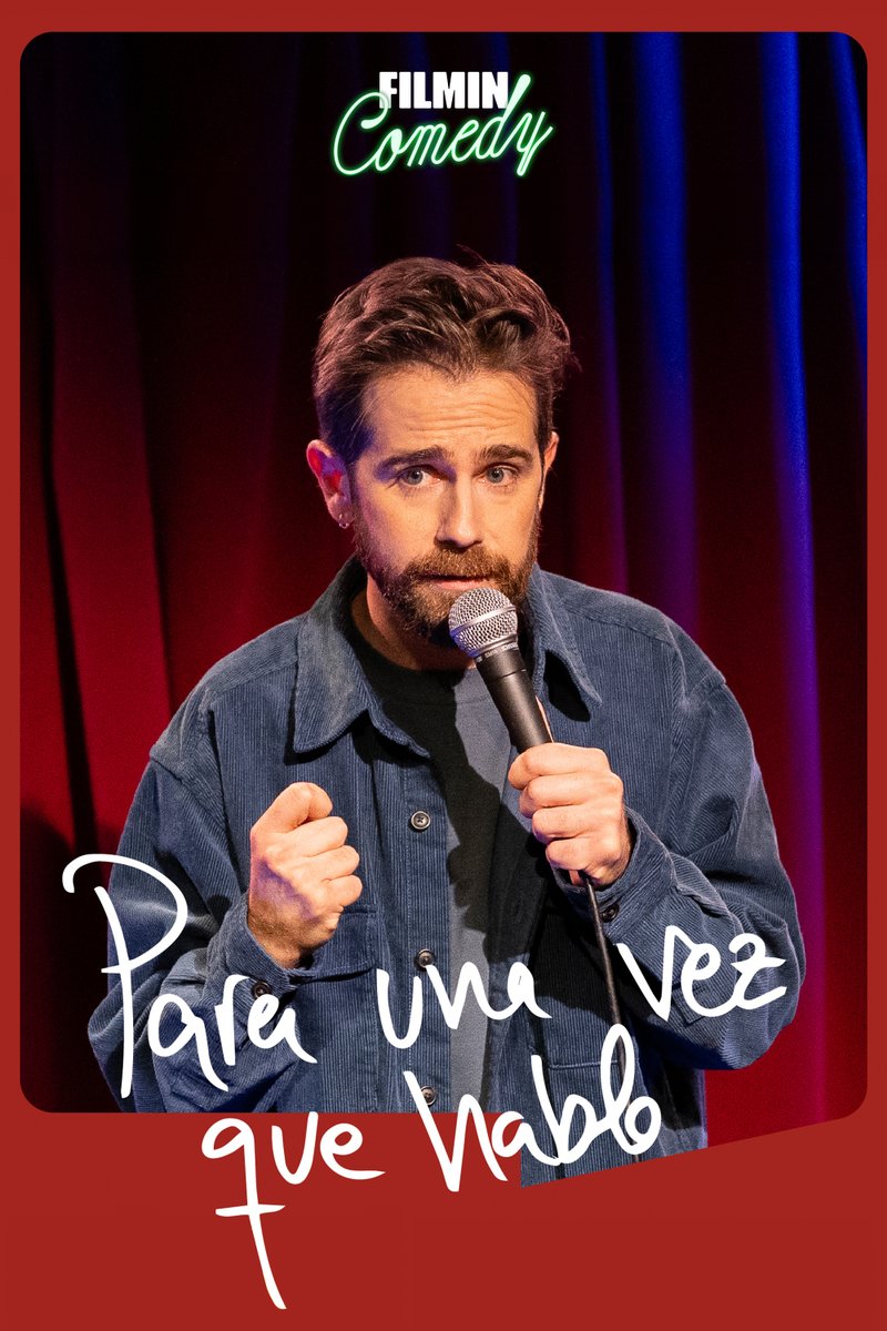 Cuando no está usando el paint en @LaResistencia, @mcamposgalan nos habla del amor, la muerte y otros temas algo más livianos. Y, claro, nos da la risa. Su monólogo, “Para una vez que hablo”, llega este viernes a #FilminComedy.