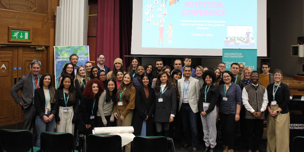 Last month, our Centre for Nutraceuticals hosted the 2024 Student Health and Nutrition conference, bringing together students from the School of Life Sciences and external experts 🥗🤝 🔗 Read more about the conference here: bit.ly/43KJ9Xo