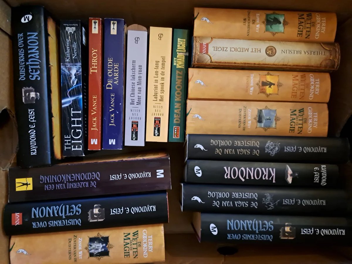 CandleMagickNL1's tweet image. #Fantasy #SciFi #spiritualiteit

Naast nog zo&apos;n 250 fantasyboeken kun je in de komende weken ook deze titels bij ons vinden.

Wil je ze nu? Stuur ons een berichtje.

#EenWebhopVullenIsHardWerken