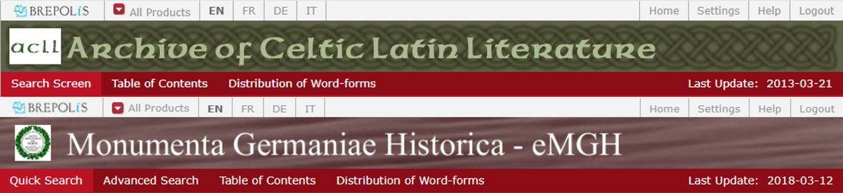 Following a successful trial last year I'm happy to let you know the Library now has access to both the Archive of Celtic Latin Literature and Monumenta Germaniae Historica (eMGH). Find out more and how to access 🔗 libraryblogs.is.ed.ac.uk/hcalibrarian/2…