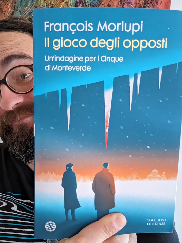 Qualche giorno fa ho ricevuto Il gioco degli Opposti. Che dirvi se non che l'oggetto è BELLISSIMO? Penso sia la copertina meglio riuscita dell'intera saga (grazie a Davide Bonazzi ça va sans dire ), e spero soprattutto che anche l'indagine risulti la più bella per i lettori ❤️