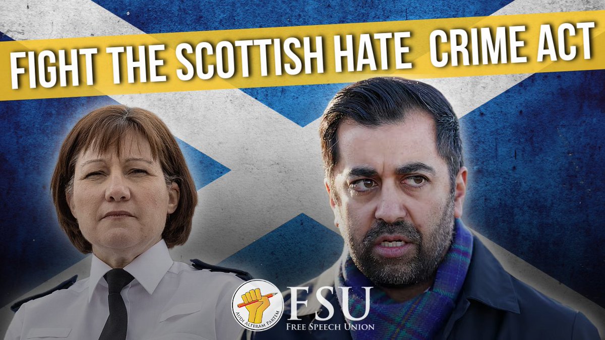 We've put an arrangement in place with a top firm of criminal lawyers in Scotland, so if any of our members are arrested or interviewed under caution for something speech-related we can come to their aid. Find out more and join the fight back at the link! freespeechunion.org/fsu-establishe…