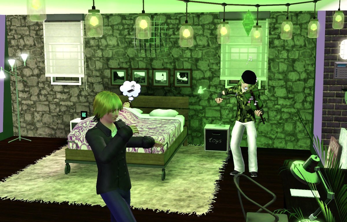 imaginary_neet's tweet photo. 今日はJADE兄さんのバイオリンで目が覚めたけど、ノリノリでダンスしてるJUICY兄さんもいた🤳OSO兄さんはよくそんなうるさい所で寝れるよね？！
TO https://t.co/jSYOYrPkMk